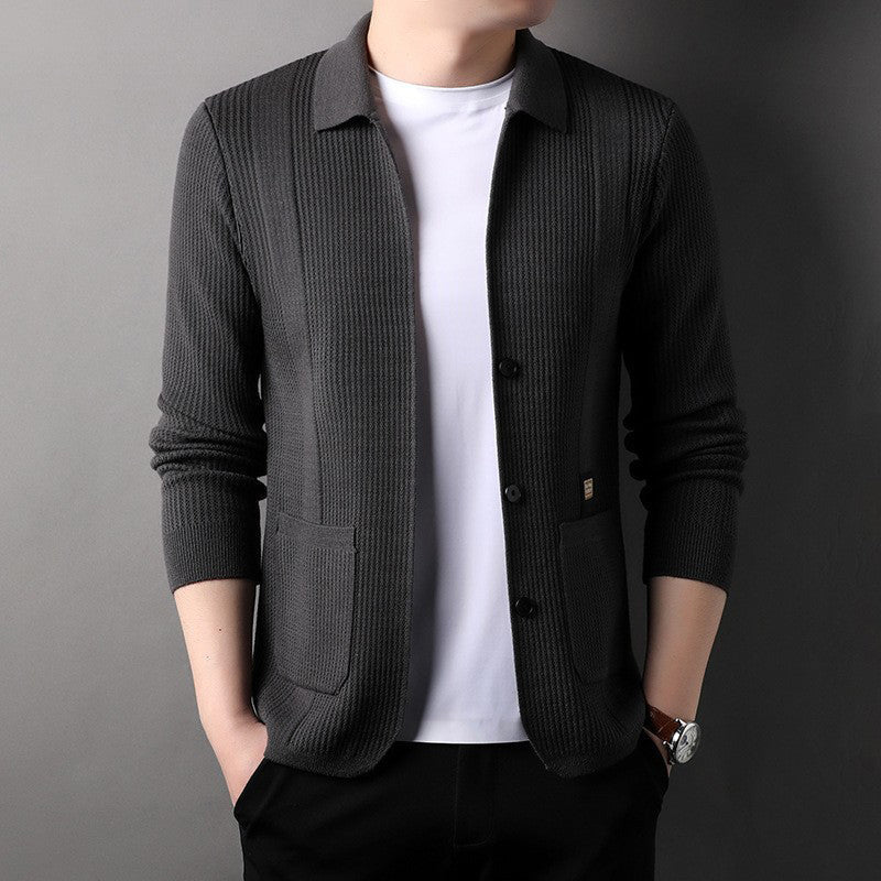 ELEGANT MEN´S KNITTED CARDIGAN